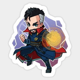 Dr Strange on Action Sticker